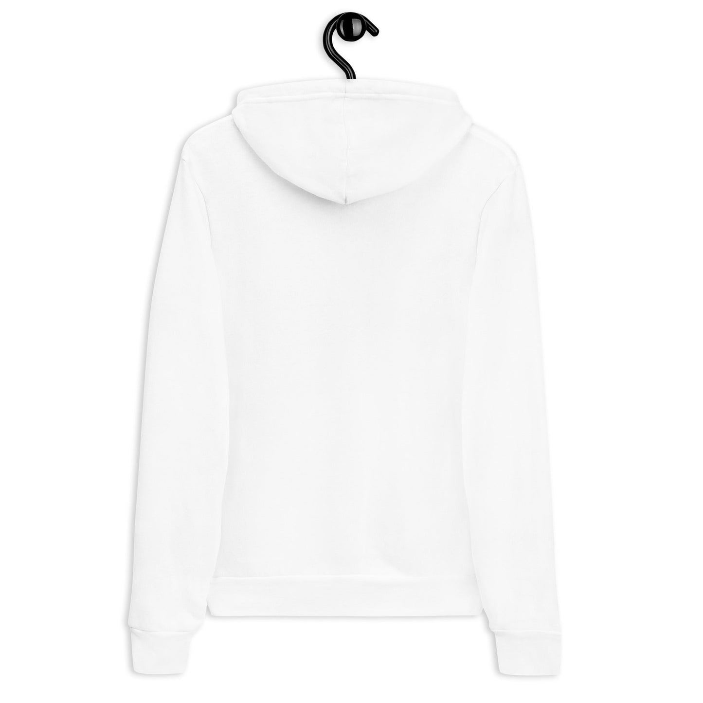 BlackHeartToys Logo - White with black logo Unisex hoodie - BlackHeartToys
