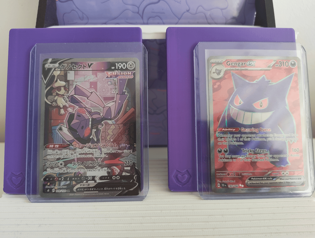 Pokémon card Top loader 3D printed Case Sleeve (PRE-ORDER) - BlackHeartToys